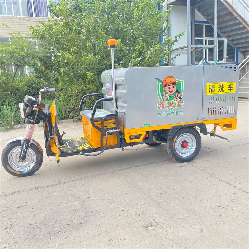 三门峡电动高压冲洗车CX700A（不锈钢箱体）